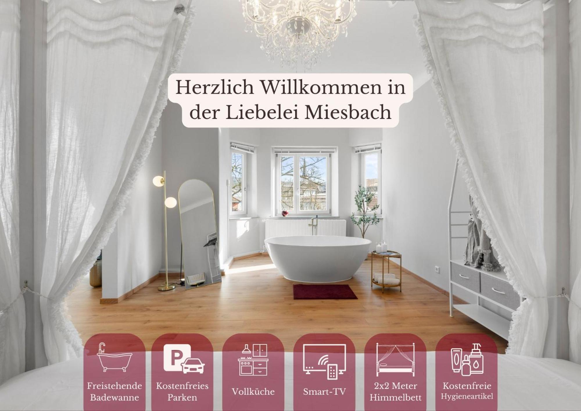 Liebelei Miesbach - Boutique-Apartment Mit Terrasse Im Zentrum Exteriér fotografie